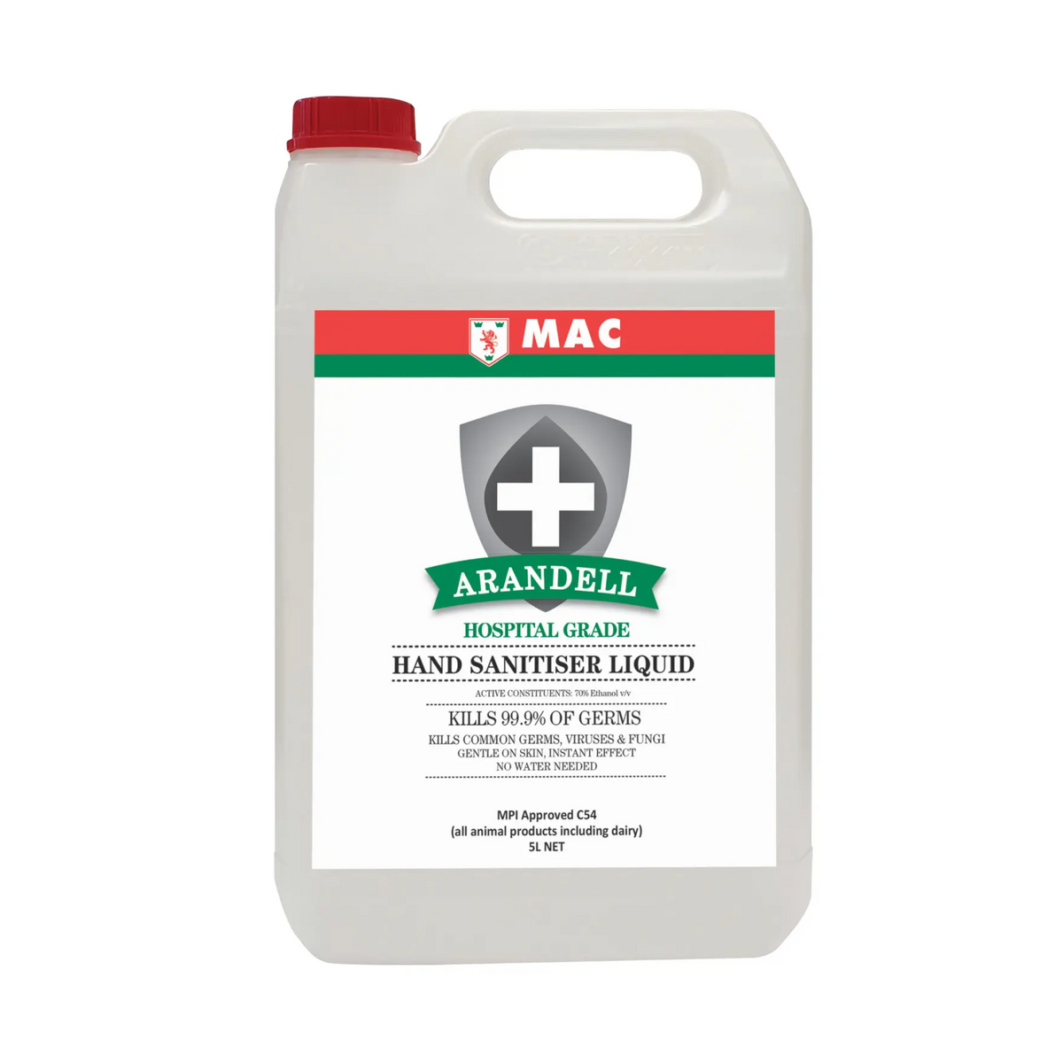 Hand Sanitizer - Mac Arandell - 5L