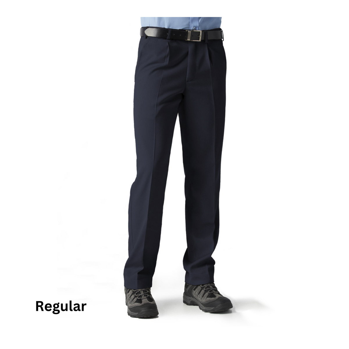 Mens Trousers Regular - Dark Navy