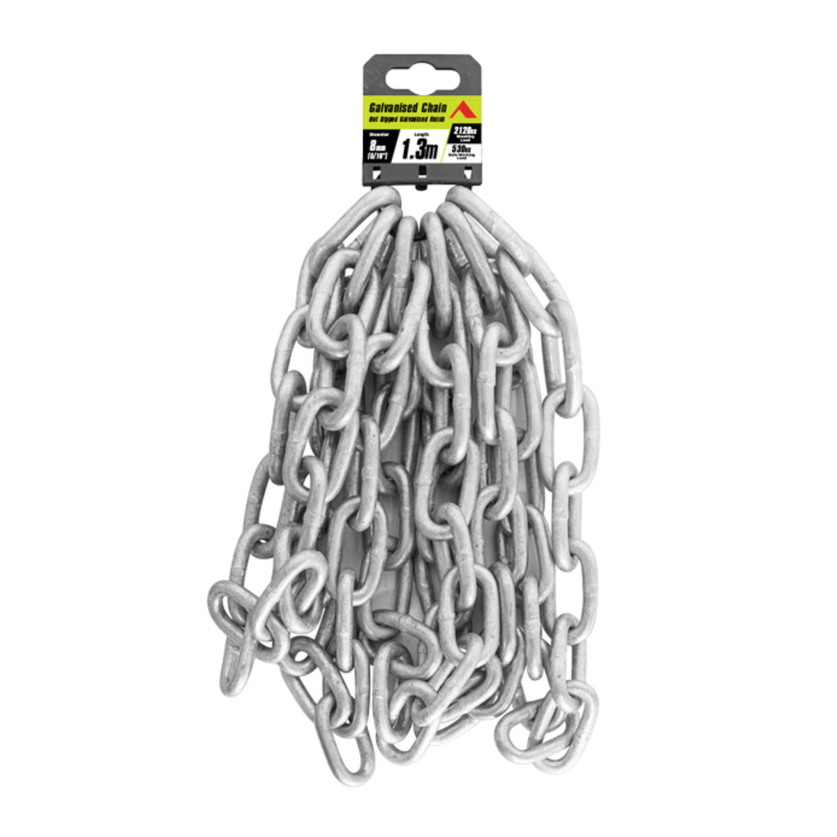 Galvanised Chain | 8mm 5/16&quot; x 1.3m