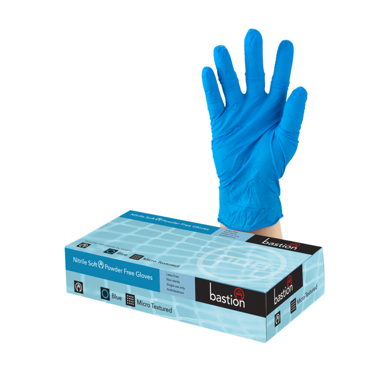 Gloves - Nitrile Soft P/F Blue Gloves - XL