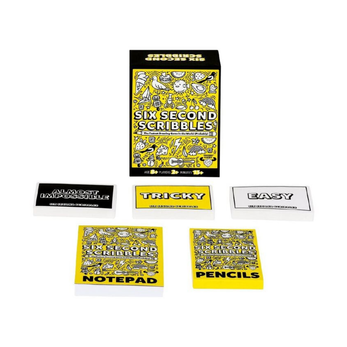 Six Second Scribblers Game