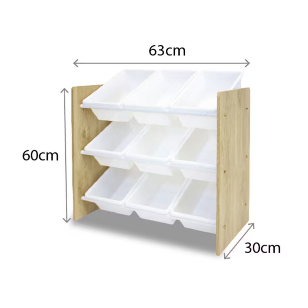Kids Small 9-Tub Storage Organiser