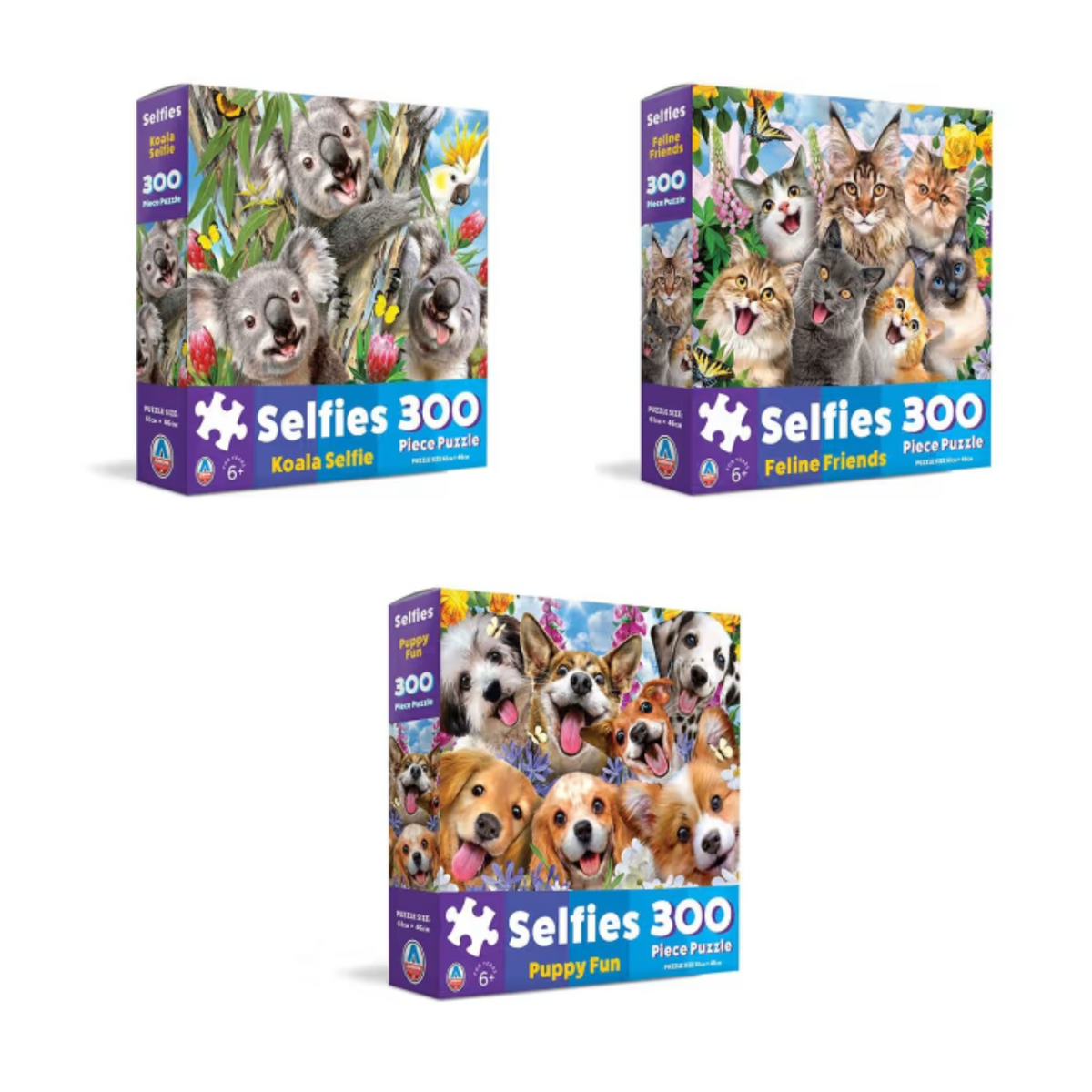 300 Piece Selfies Puzzle - Assorted
