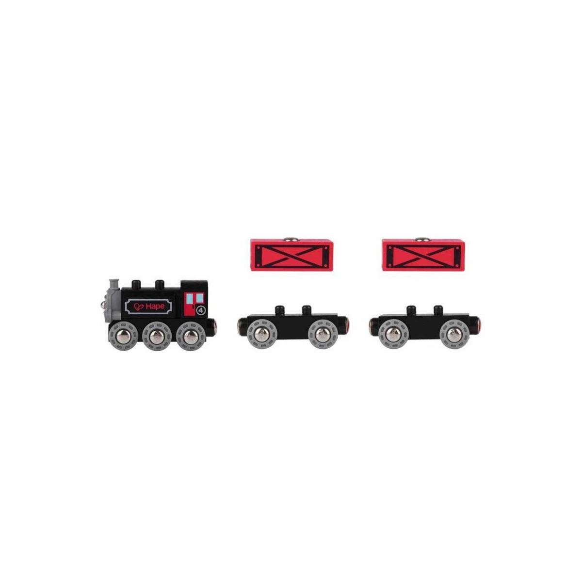 Hape: Steam-Era Freight Train