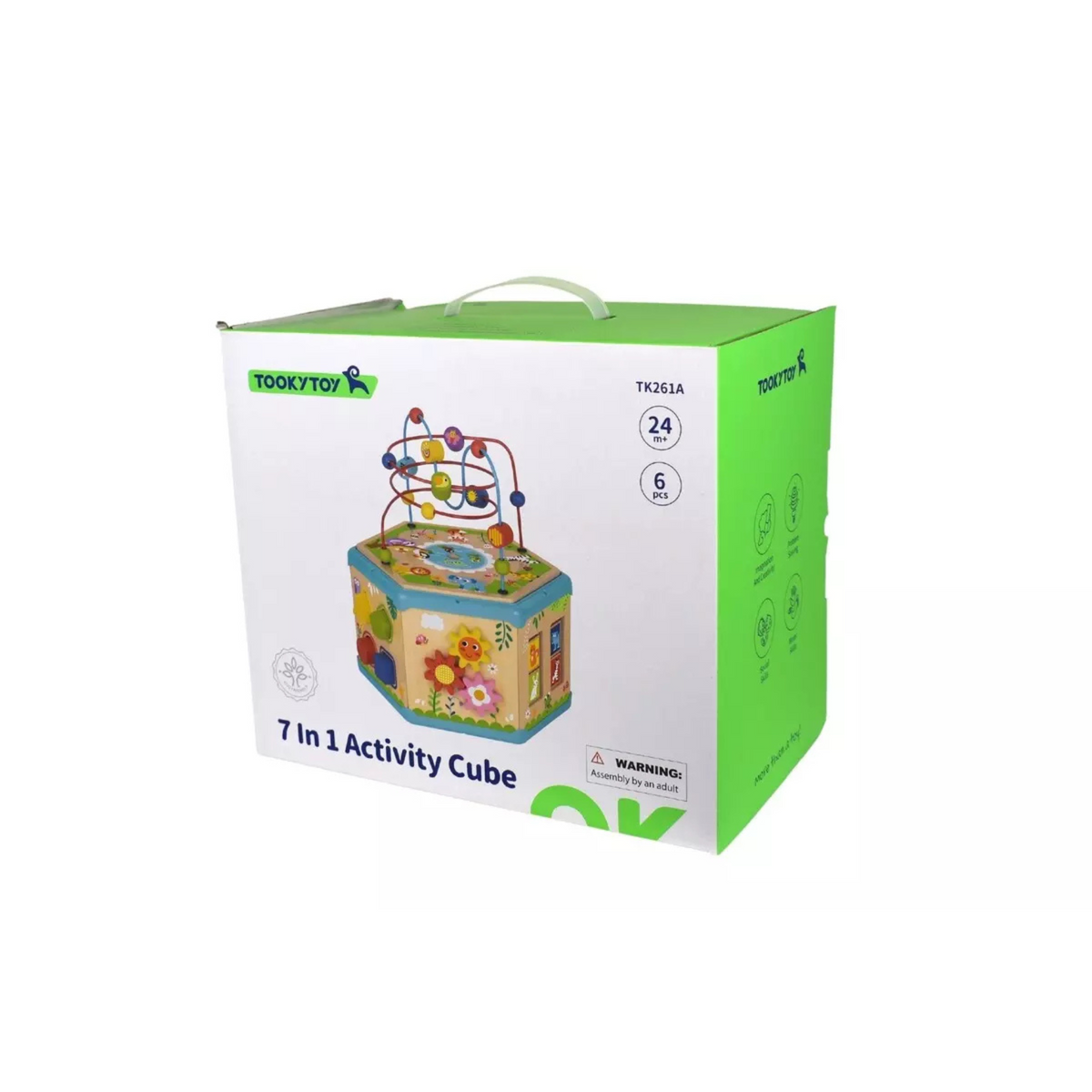 Tooky Toy 7 in 1 Activity Cube