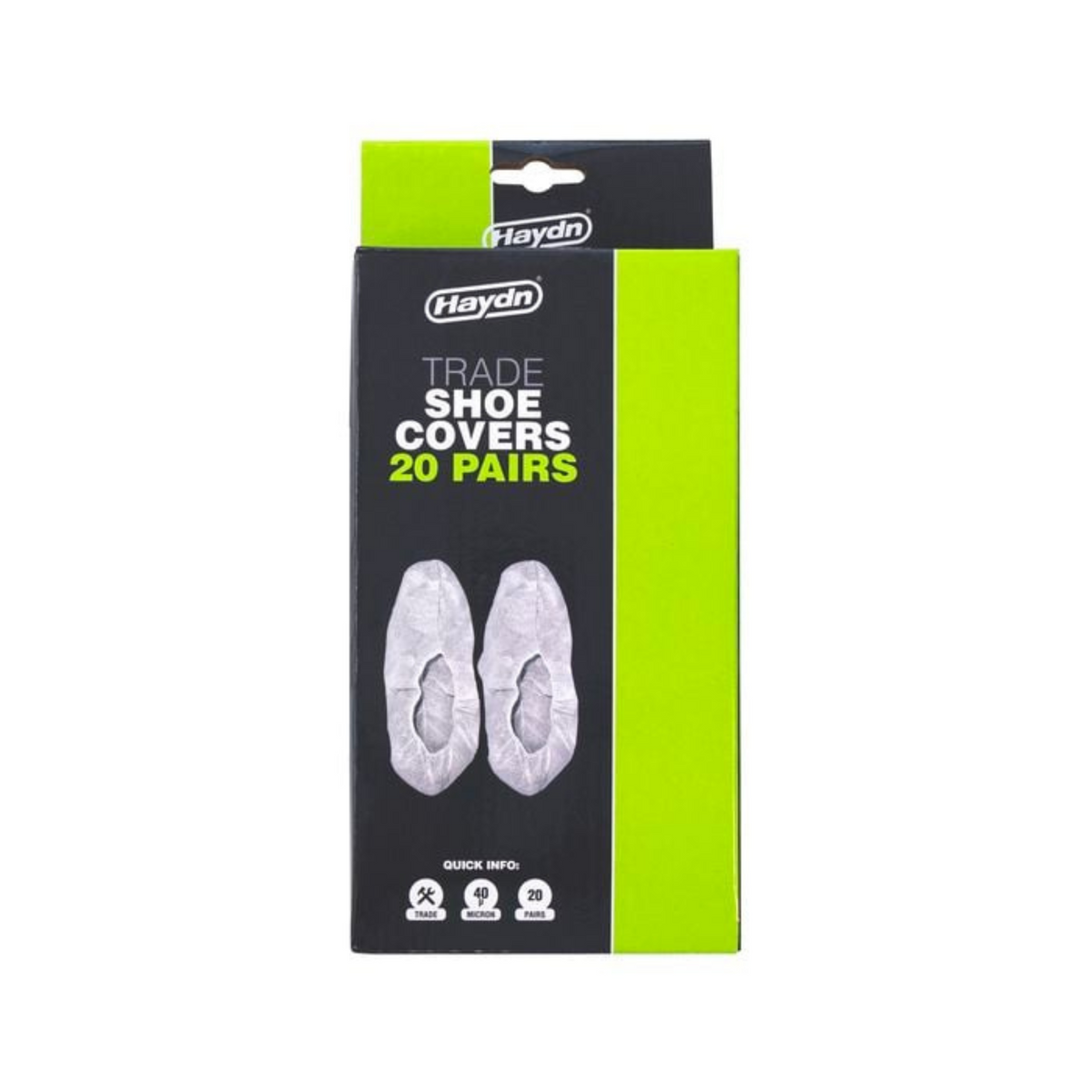 White Shoe Covers - 20 Pairs