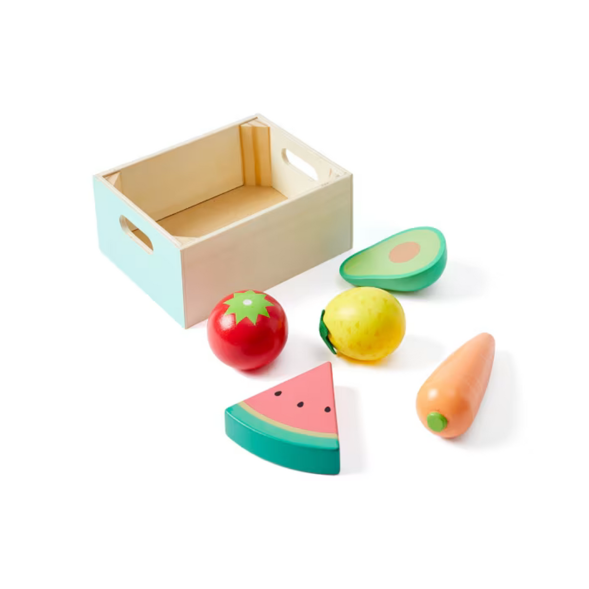 24 Piece Wooden Food Groups Multipack