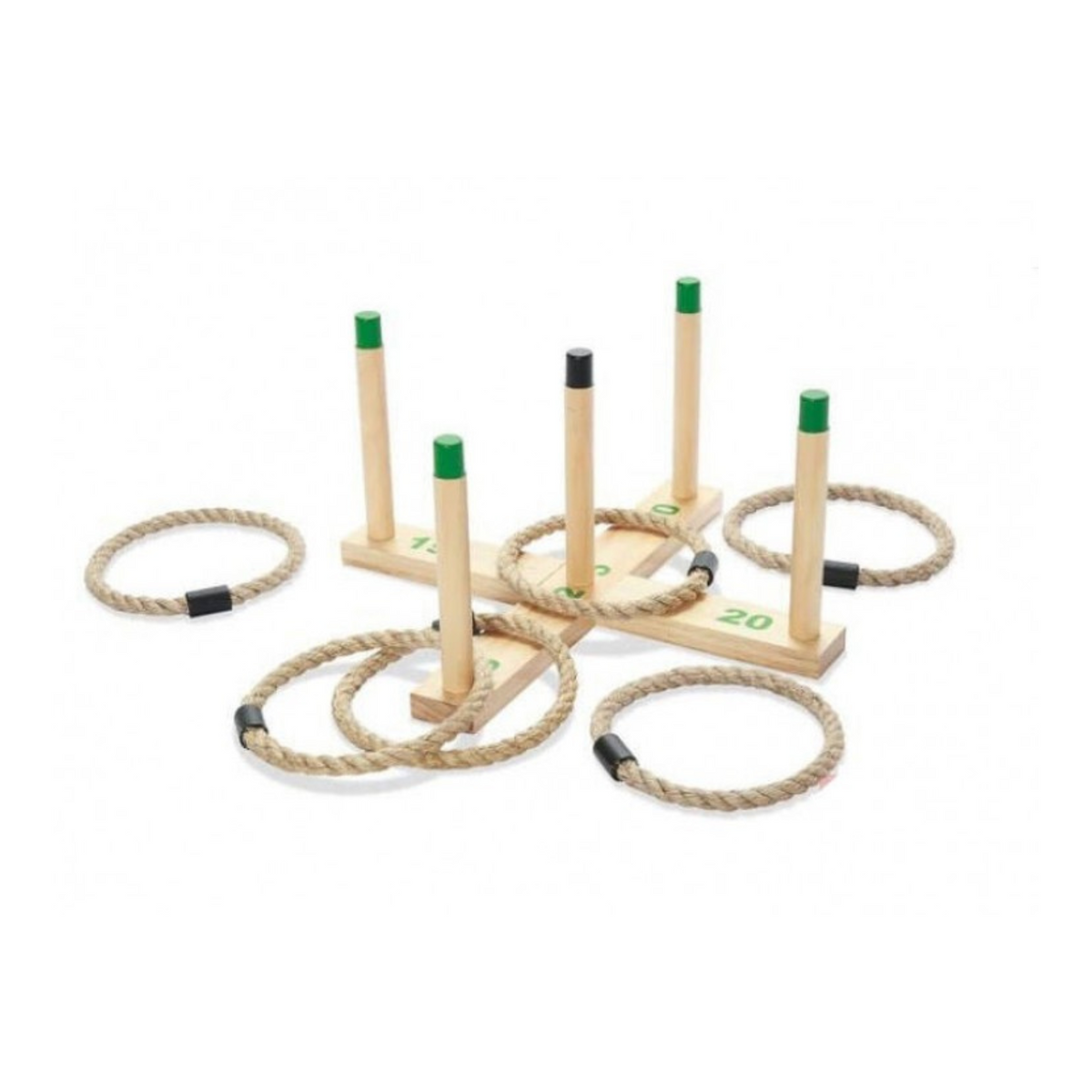 Wooden Ring Toss Game Set